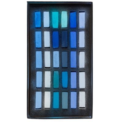 Photo of Terry Ludwig Soft Pastel Set : 30 Best of the Best Blues Pastels