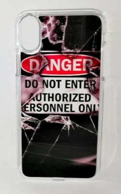 Photo of Lali and Me iPhone X Cell Phone Cover - Danger