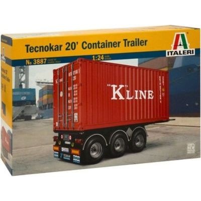 Photo of Italeri Tecnokar 20' Container Trailer