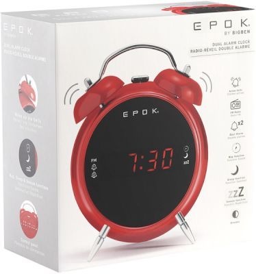 Photo of Big Ben Bigben Interactive Retro Alarm Clock with 2 Alarms