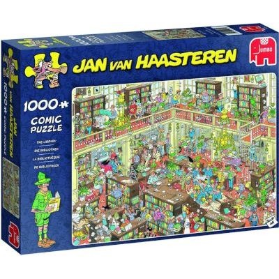 Photo of Jumbo Jan van Haasteren Comic Jigsaw Puzzle - The Library
