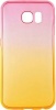 Tellur Silicone Cover for Samsung S6 Pink&Orange Photo