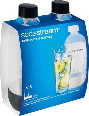 Photo of Sodastream Bottle Classic 1L Twin Pack