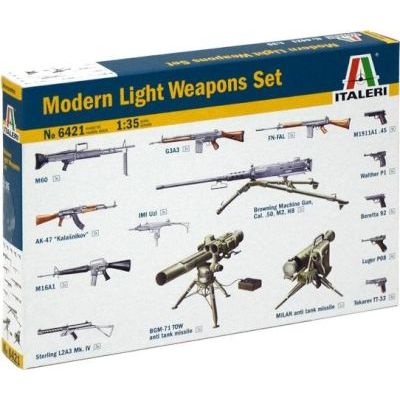 Photo of Italeri Modern Light Weapon Set Diorama Accessories