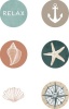 Kaisercraft Embellishments Unchartered Waters Curios Photo