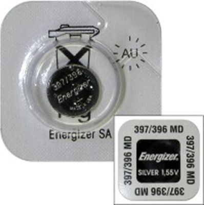 Photo of Energizer 397/396 Silver Oxide Watch Battery Box 10