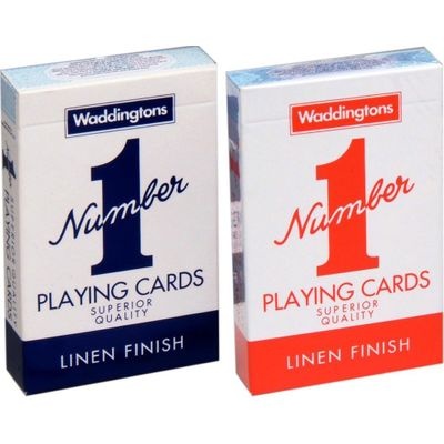 Photo of Waddingtons Waddington's No.1 Classic Playing Cards - Red or Blue Pack