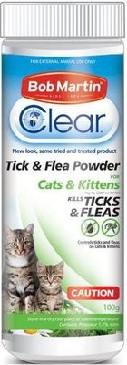 Photo of Bob Martin Clear Tick & Flea Powder for Cats and Kittens