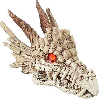 Photo of Penn Plax Penn-Plax Dragon Skull Gazer Aquarium Ornament