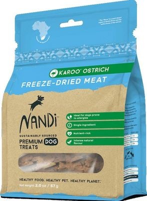 Photo of Nandi Freeze Dried Meat Dog Treats - Karoo Ostrich