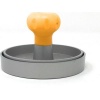 Ibili Clasica Hamburger Press with Orange Plastic Handle Photo