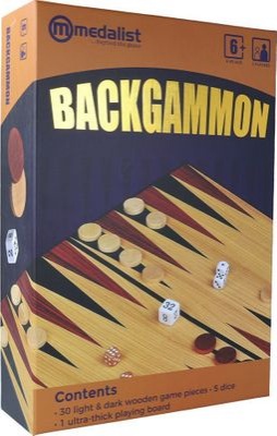 Photo of Medalist Deluxe Backgammon Set