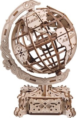 Photo of WoodenCity Wooden.City Wooden Mechanical Model - World Globe