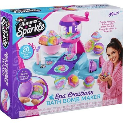 Photo of Cra Z Art Cra-Z-Art Shimmer 'N Sparkle Spa Creations Ultimate Bath Bomb Maker