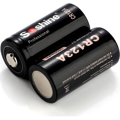 Photo of Soshine CR123A Lithium Battery