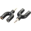 Parrot Products Parrot Adaptor - 2 x 3.5mm Jacks to 1 3.5mm Jack Photo