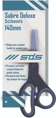 Photo of SDS 140mm Sabre Deluxe Soft Grip Scissors