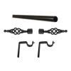 Matoc Designs 32mm Single Metal Curtain Pole Set Photo