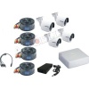 HikVision 4Ch 1MP Bullet Security Camera Kit With Ready-Made Cable Photo