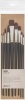 Jacksons Jackson's Shinku Red Synthetic Bristle Hair Brushes Photo