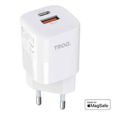 Photo of Troo Certified PD 33W Fast Charge Dual Type-C & USB Power Adapter