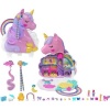 Polly Pocket 2-in-1 Rainbow Unicorn Salon Playset Photo