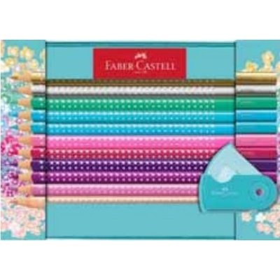 Photo of Faber Castell Faber-Castell Sparkle Colour Pencil Gift Set - in Tin