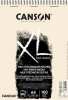 Canson A4 XL Sand Grain Dry Mixed Media Natural Spiral Pad -160gsm Photo