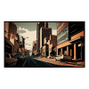 Fancy Artwork Canvas Wall Art :Streets of Johannesburg - Photo
