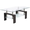 Decofurn Lala 110x60cm Glass Coffee Table Photo