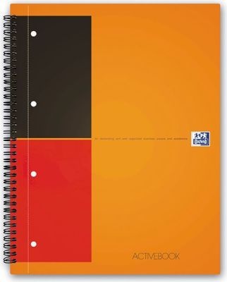 Photo of Oxford International Ruled Meeting Book with Elastic Straps