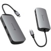Adam Elements CASA HUB X USB-C 3.1 10-in-1 Port Hub Wired USB 3.2 Gen 2 (3.1 Type-C Grey Photo