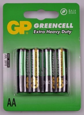 Photo of GP Greencell Batteries