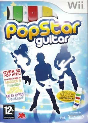 Photo of PopStar Guitar Wii Game