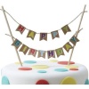 Ginger Ray Happy Birthday Kraft - Cake Bunting Photo
