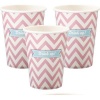 Ginger Ray Chevron Divine - Paper Cups - 8 Pack Photo