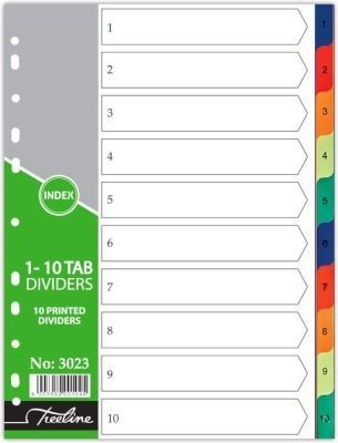 Photo of Unique Publications Treeline Plastic File Divider