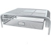 SDS Wire Mesh Range - M710 Monitor Stand 1 Drawer Photo