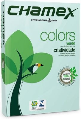 Photo of Chamex A4 Tinted Colour Paper - Green