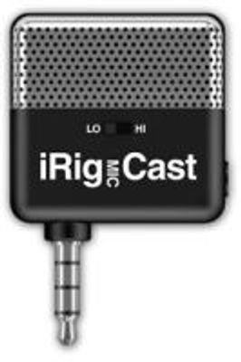 Photo of iRig Mic Cast Microphone for iOS and Android Devices