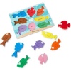 Melissa Doug Melissa & Doug Chunky Colourful fish Photo