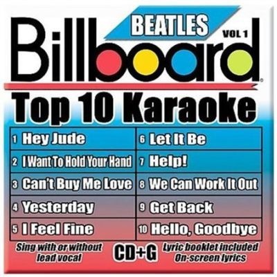 Photo of Sybersound Records Billboard Beatles Top 10 Karaoke 1 CD