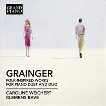 Photo of Grand Piano Grainger: Folk-inspired Works for Piano Duet and Duo
