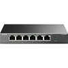 TP LINK TP-LINK TL-SF1006P network switch Fast Ethernet Power over Black 6-Port 10/100Mbps Desktop Switch with 4-Port PoE Photo