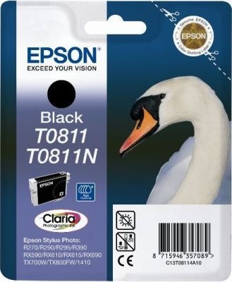 Photo of Epson T0811 Black Ink Cartridge