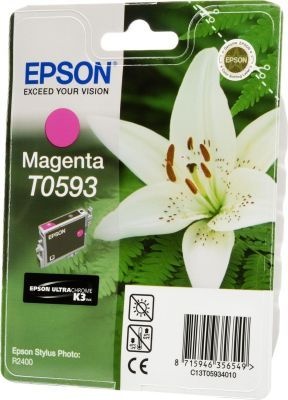 Photo of Epson T0593 Magenta Ink Cartridge