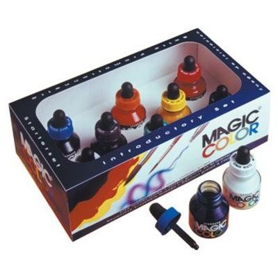 Photo of Magic Color Acrylic Ink Set of 8 28ml Bottles With Dropper Lids