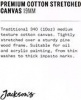 Jacksons Jackson's Premium Cotton Canvas 10oz 19mm Profile 25x40.5cm Photo