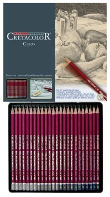 Photo of Cretacolor Set of 24 Cleos Fine Art Pencil