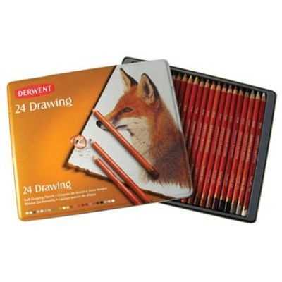 Photo of Derwent Drawing Pencil - Set of 24